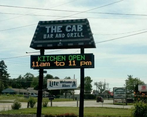 The Cab Bar & Grille - Exterior - Signage - Erie, PA